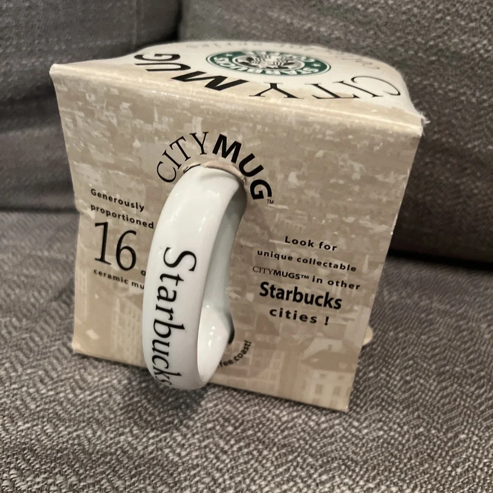 Starbucks Hamburg City Mug Germany Collector Series Cup 16oz Coffee Tea